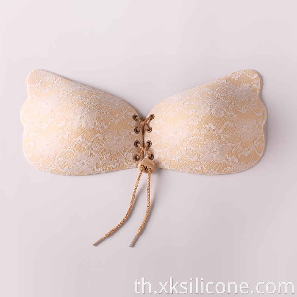 Silicone Cloth Bra